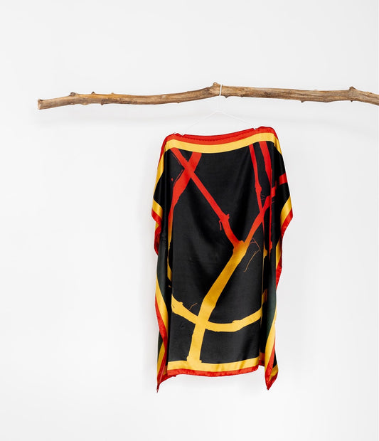 Tunic "Clematis": Art Work By Regina Hügli