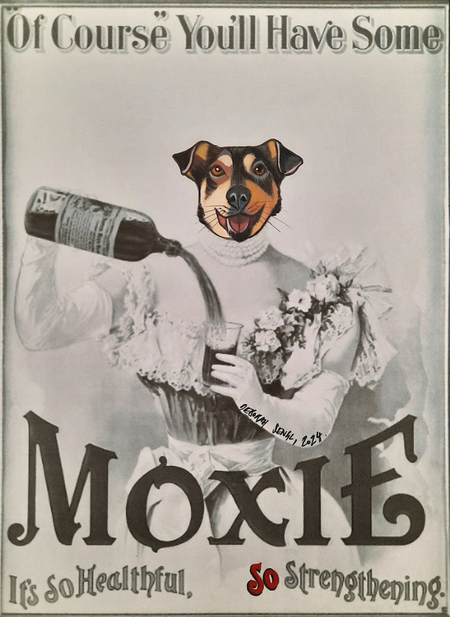 Unikat: Deborah Sengl. Moxie