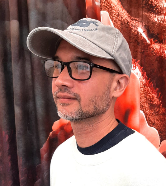 Vintage Grey Cap – Artist Edition by Kenji Lim
